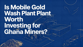 A mineração de ouro móvel é uma boa investimento para os mineiros da Gana?