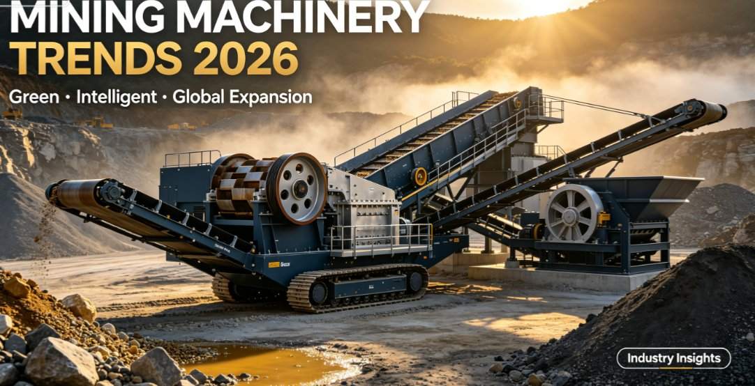 2026 Tendências do Setor Mundial de Máquinas de Mineração: Verde, Inteligente e Expansão Internacional