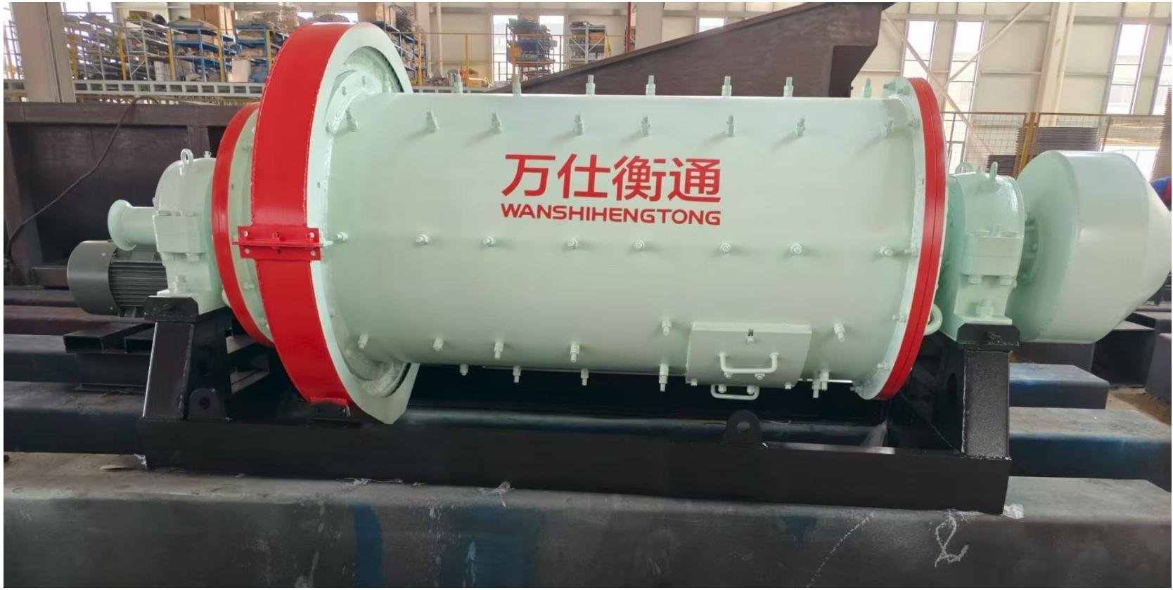 WSHT Ball Mill Máquina de Moagem para Mineração Tipo Seco e Úmido Moedor de Minerais para Processamento de Minérios
