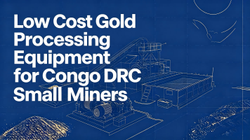 Equipamento de Processamento de Ouro de Baixo Custo para a República Democrática do Congo (RDC) - Minadores Pequenos