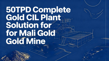 50TPD Solução Completa de Planta CIL de Ouro para Mineração de Ouro em Mali