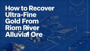 Como Recuperar Ouro Ultra-Fino De Minério Alluvial De Rios