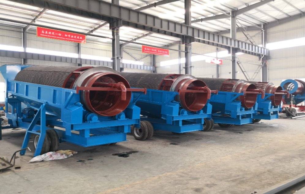 Equipamento de mineração de ouro 1240 Trommel
