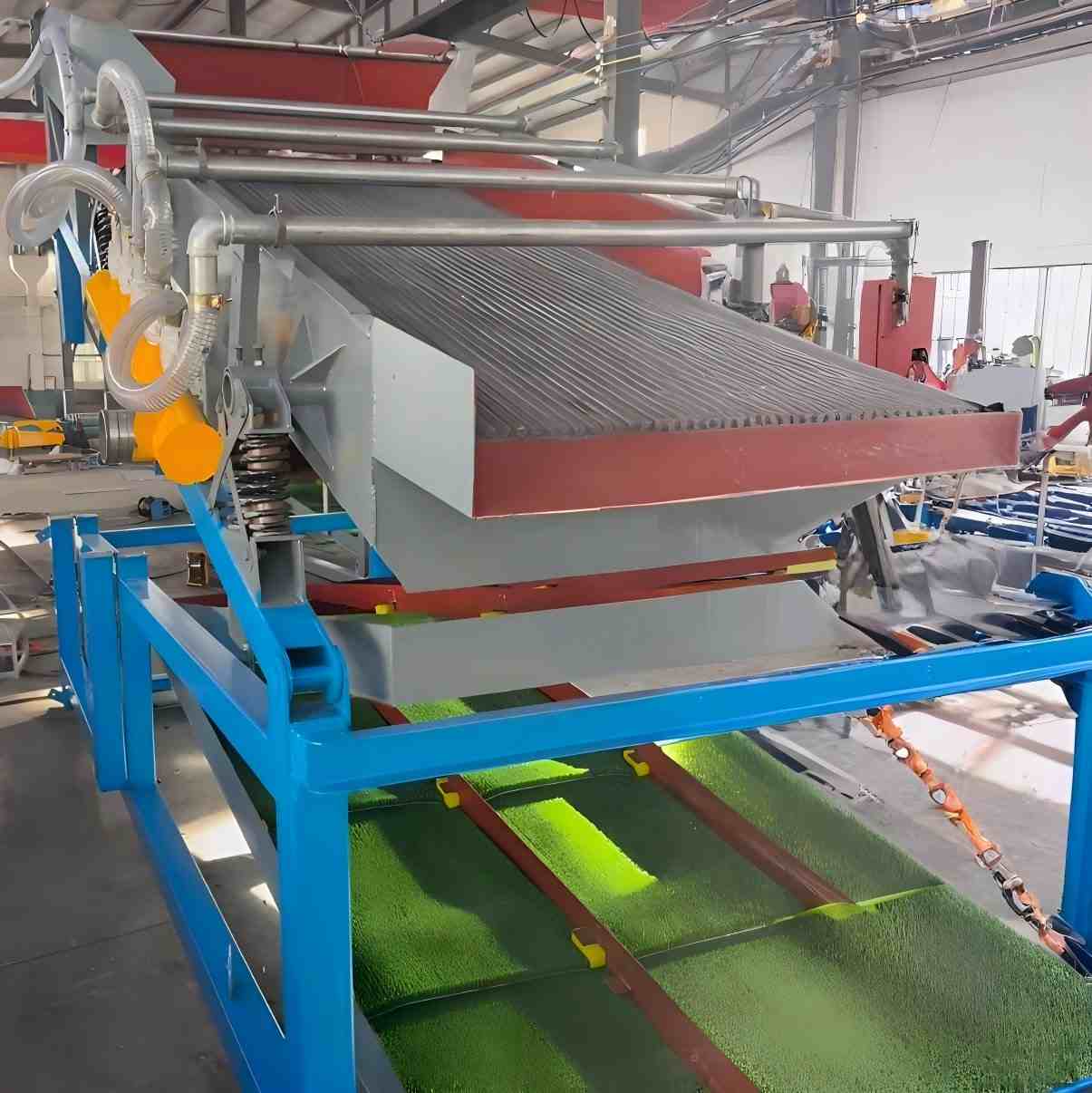 Máquina Vibratória de Panning de Ouro de Alta Frequência WSHT Portátil Equipamento de Separação de Ouro de Jazida