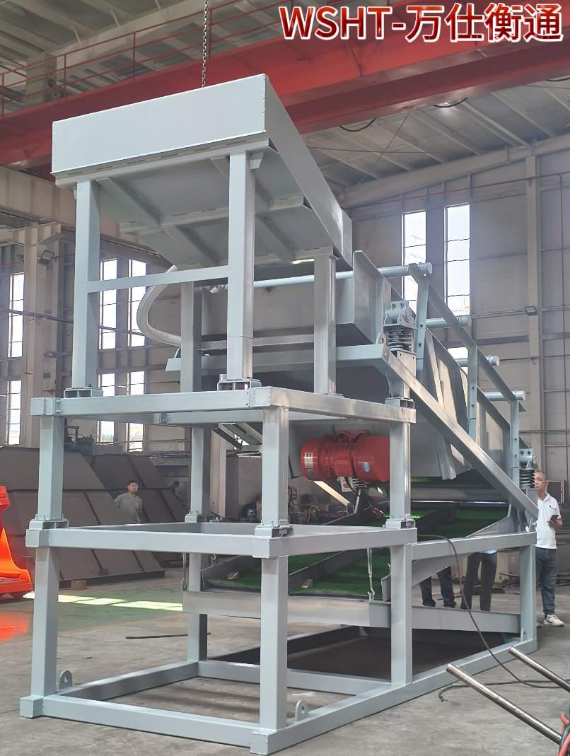 1540 Modelo Vibrating Screen Equipamento de Mineração de Ouro