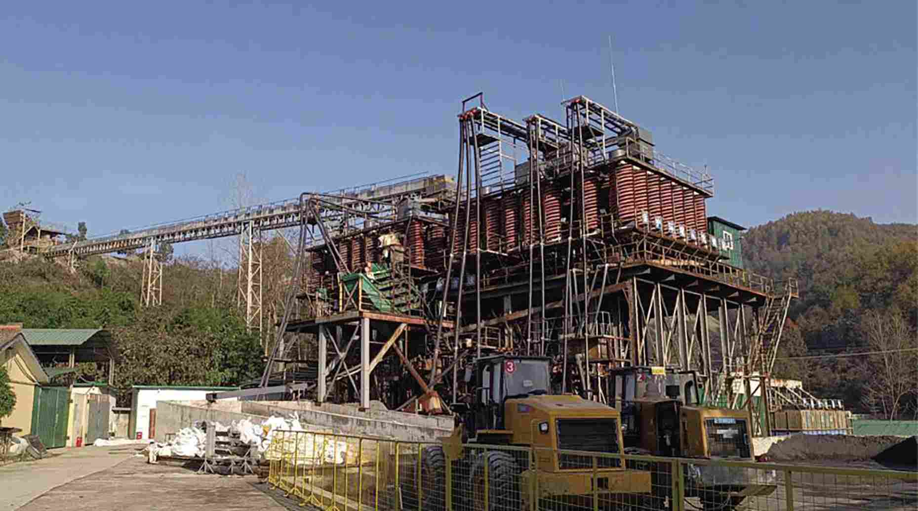 Complexo de Britagem e Processamento Mineral de Joanesburgo, República Sul-Africana