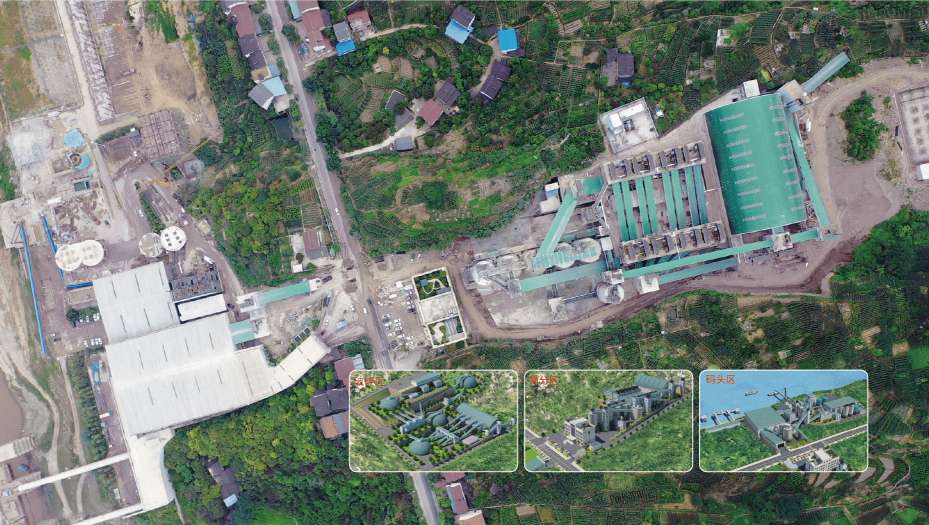 Projeto da Lvdaeyuan Building Materials Co., Ltd., Chongqing, China